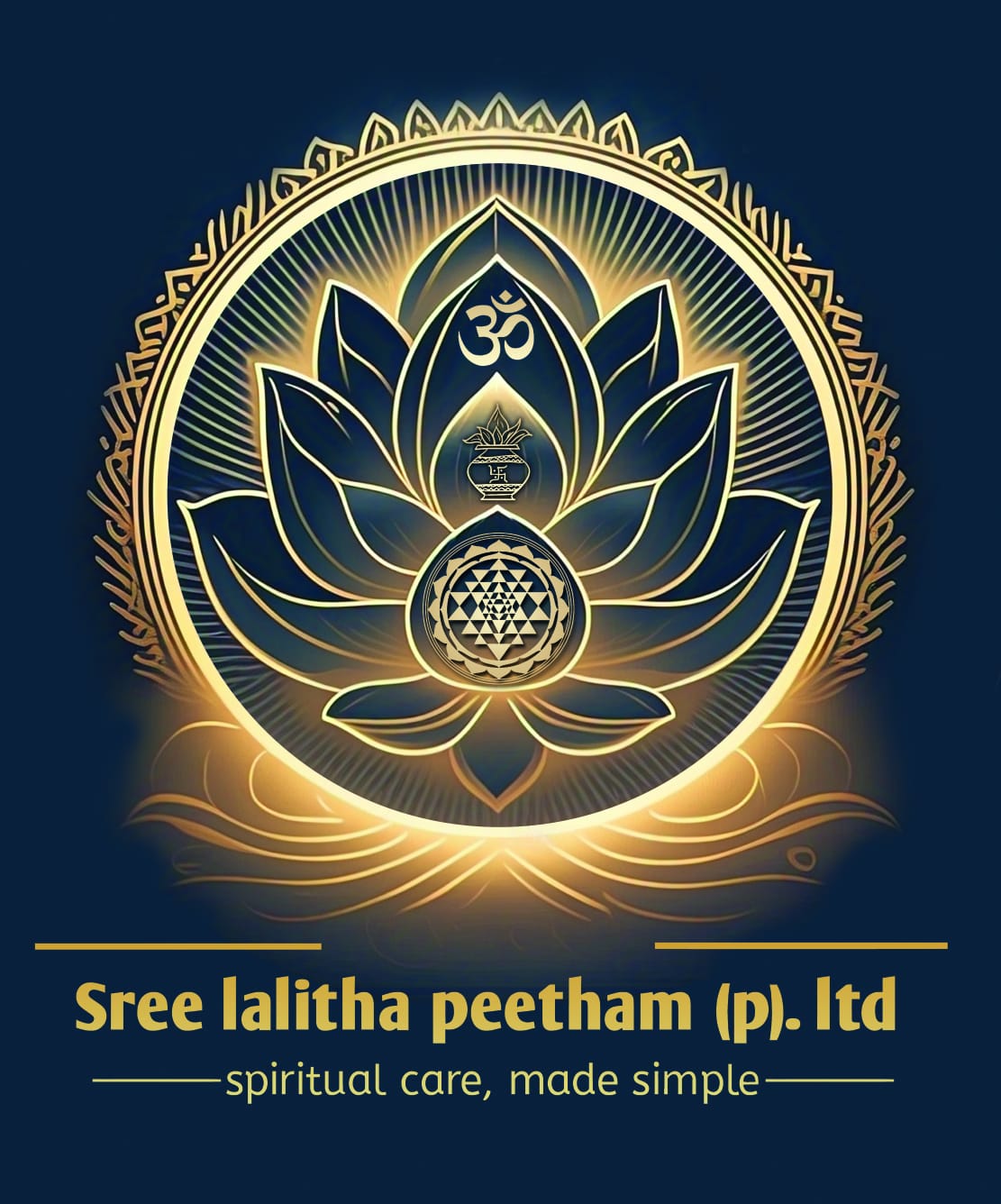 Sree Lalitha Peetham Logo